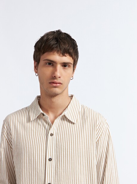 CAMISA BRAD BEIGE