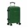 Valija Mediana Rígida de Viaje Maleta con 4 Ruedas y Candado Verde Oscuro