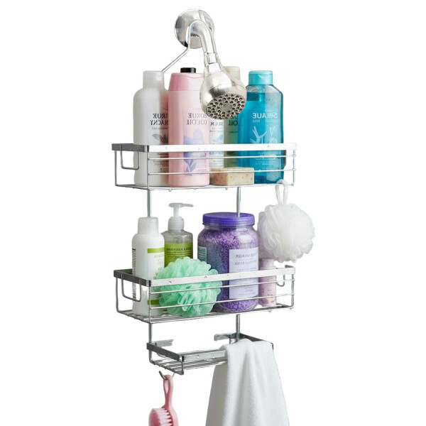 Organizador De Ducha Colgante 3 Niveles Jabonera Baño Acero Imback Color Plateado Organizador De Ducha Colgante 3 Niveles Jabonera Baño Acero Imback Color Plateado