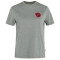 Polo Fjallraven Fox Boxy Logo Tee W Mujer Grey-Melange