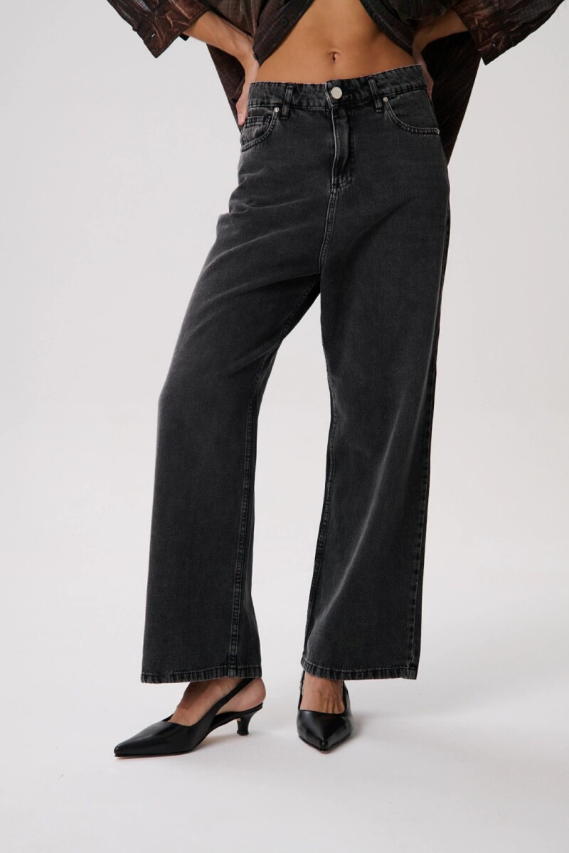 Jean Baggy Olivo Negro