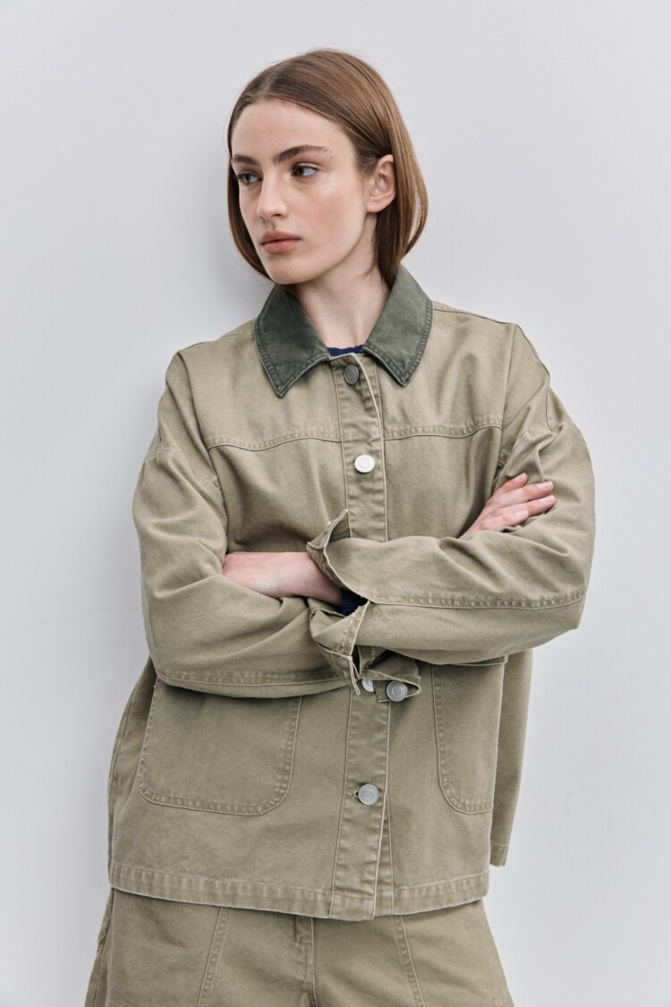 CAMPERA PEDRERA Verde Seco