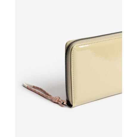 Billetera Fichero Con Bolsillo Verde Claro