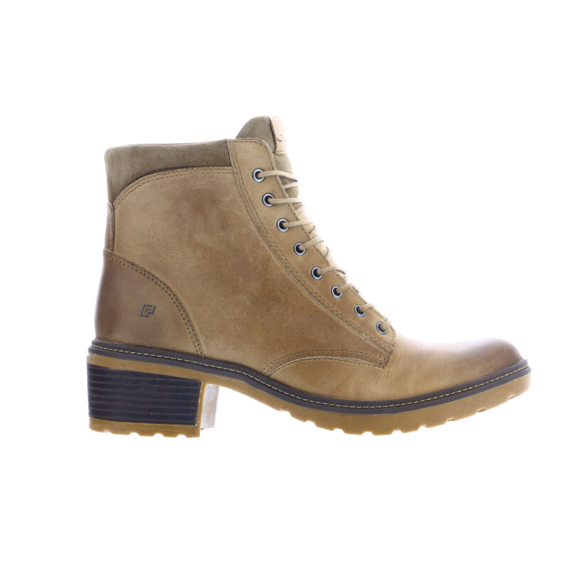 Bota de Mujer Freeway Casual Beige Arena (Cuero Graso)