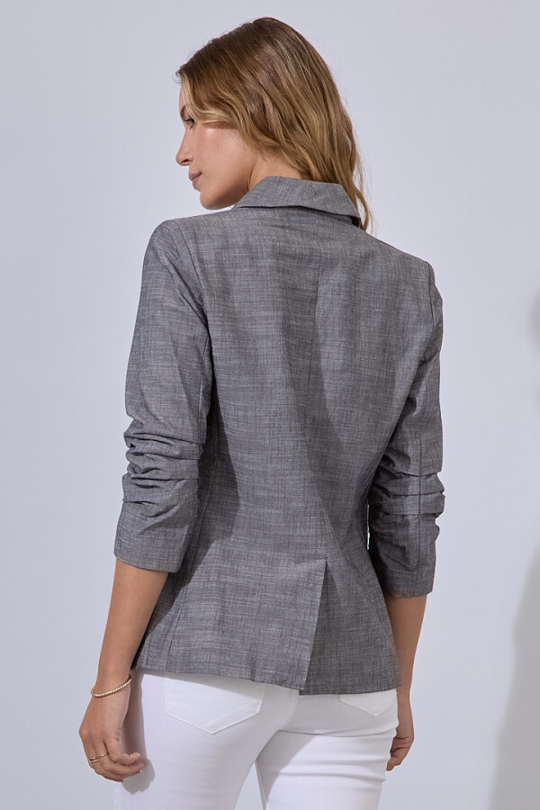 Blazer Manga Frunces GRIS