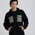 CAMPERA KEIRAN ( SHERPA ) DIXIE Negro