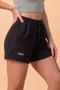 Short de Moletón. Negro