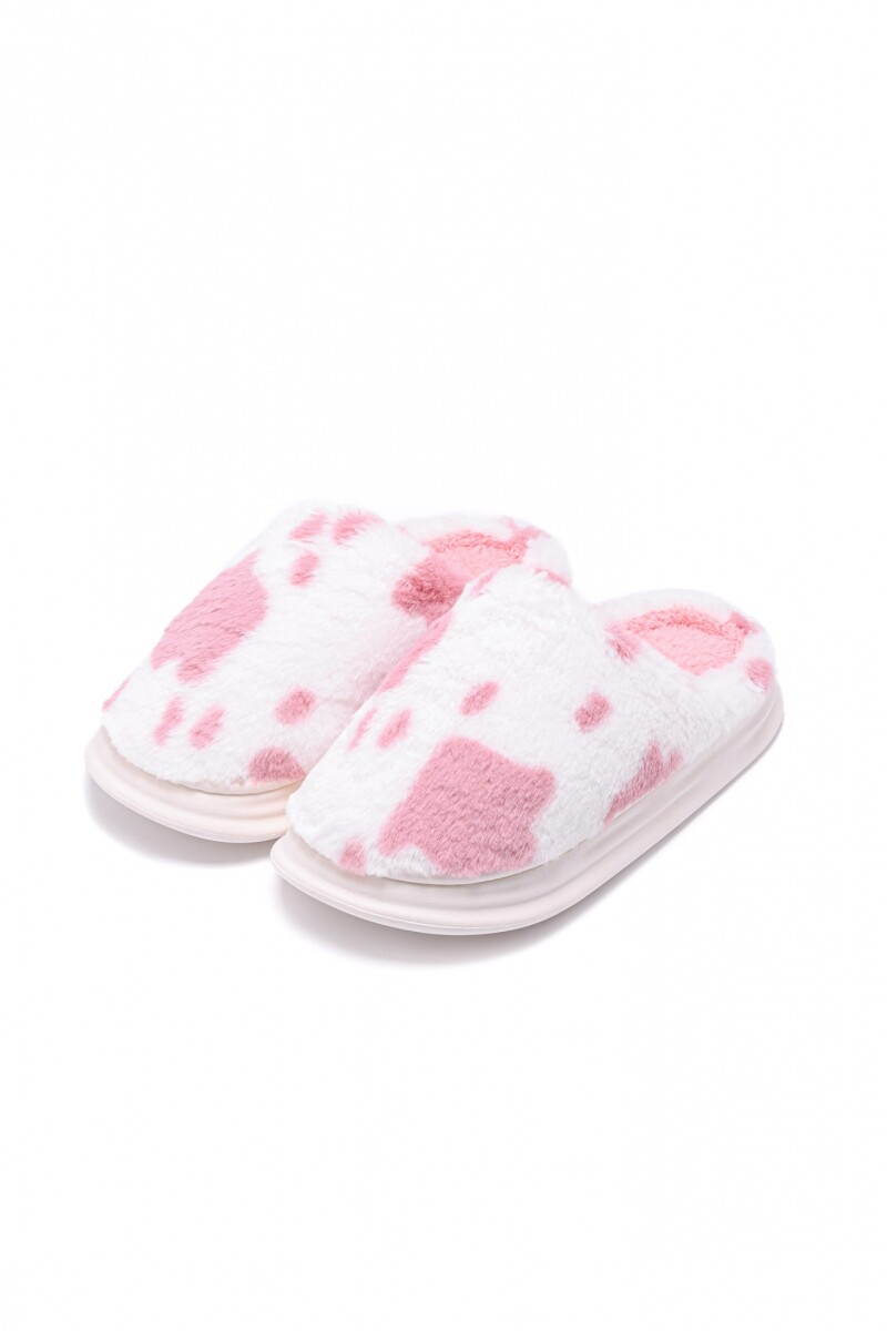 Pantuflas Cow - Rosado 