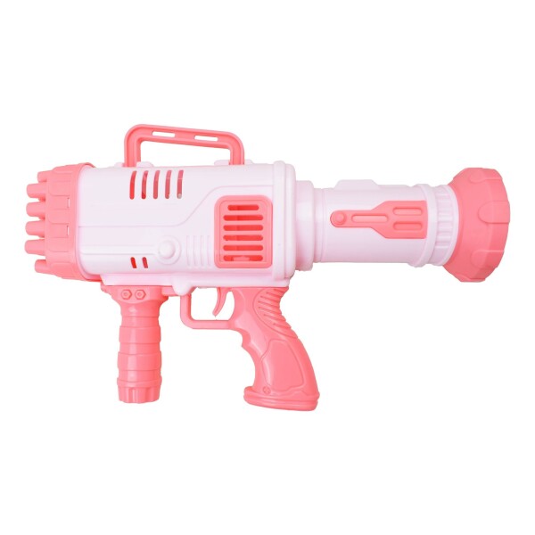 Bazooka Pistola De Burbujas Tik Tok Burbujero Pilas Infantil Variante Color Rosado