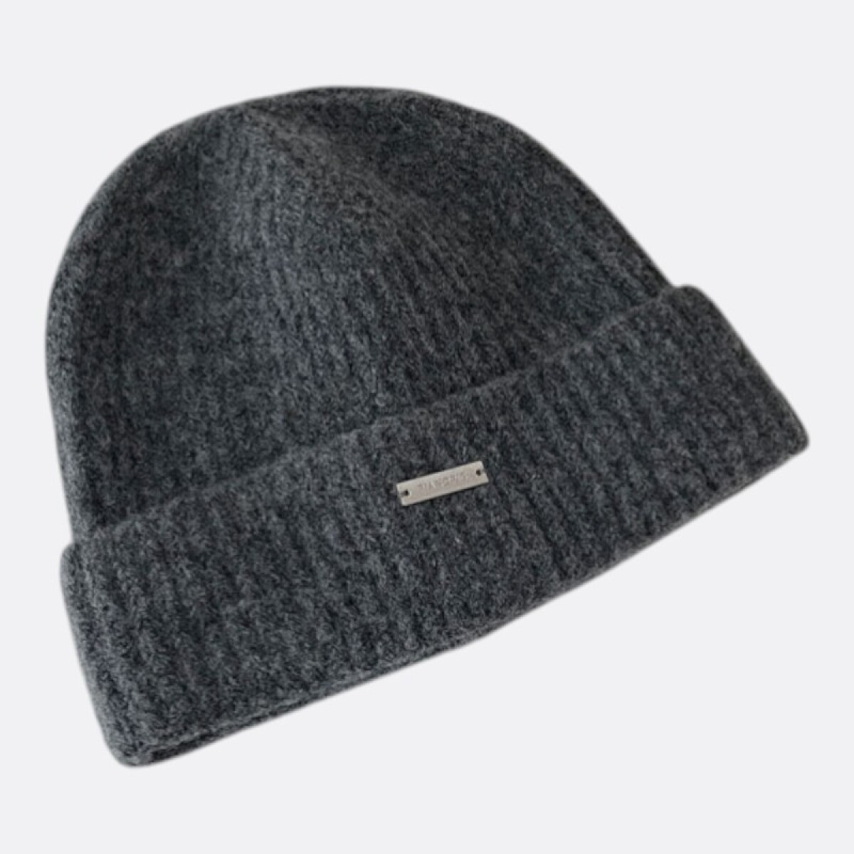 Gorro De Lana Abrigo Índigo - Gris Oscuro 