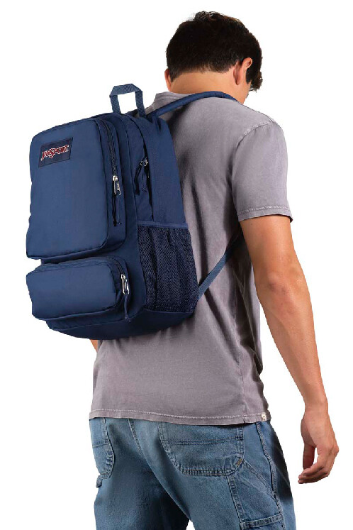 MOCHILA JANSPORT DOUBLETON NAVY