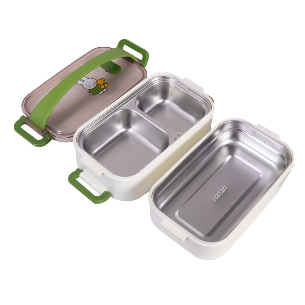 LUNCHBOX 1400ML ACERO-INOXIDABLE VERDE B477