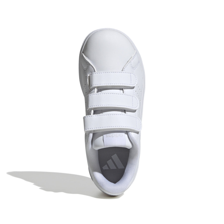 Championes de Niños Adidas Advantage Base 2.0 Blanco