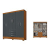 PLACARD INEY -GR6386 LOTUS -6 Ptas + 3 Caj. -Cedro-Onix Sin color