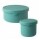 Set 2 Contenedores Recipiente 700Ml y 250Ml c/ Tapa Silicona Verde