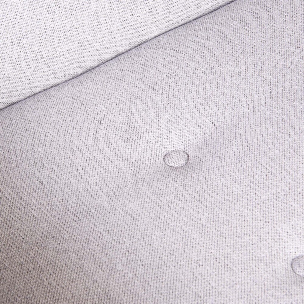 SOFÁ CAMA 2 CUERPOS TELA GRIS HUGO