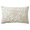 COJIN RECT BEIGE C/DET 35X60CM Unica
