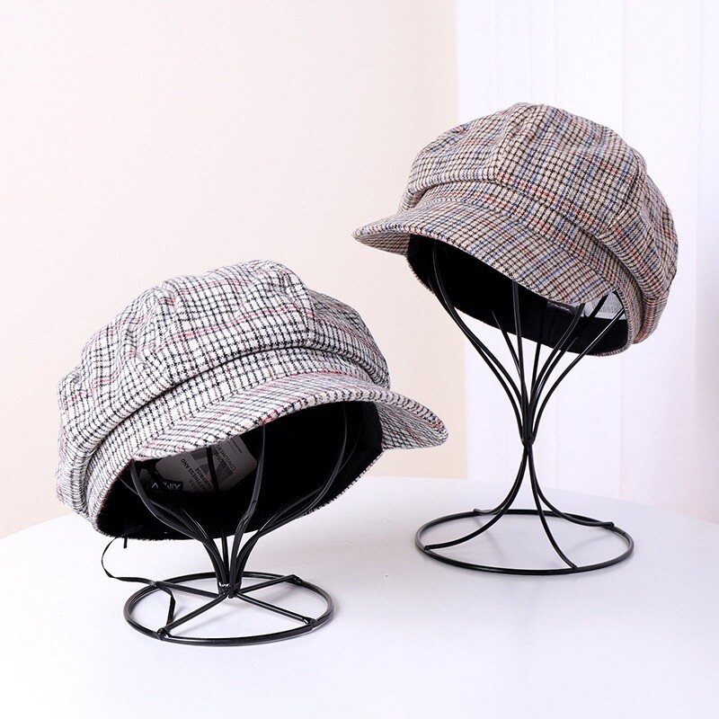 Boina Con Visera - Cuadrillé Boina Con Visera - Cuadrillé
