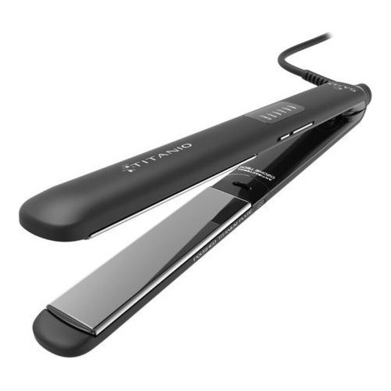 Planchita de pelo GAMA Led 4D Titanio Negro