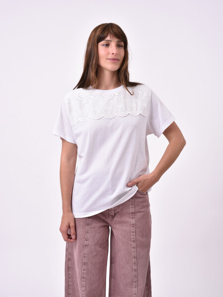 REMERA GENOVA BLANCO