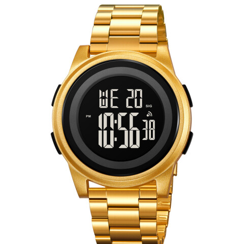 Reloj Skmei 2379GD Digital Dorado Acero Unisex Reloj Skmei 2379gd Digital Dorado Acero Unisex