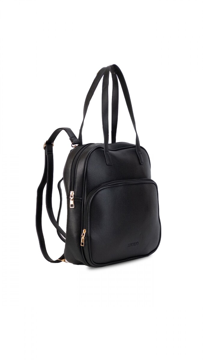 MOCHILA CLARA - NEGRO 