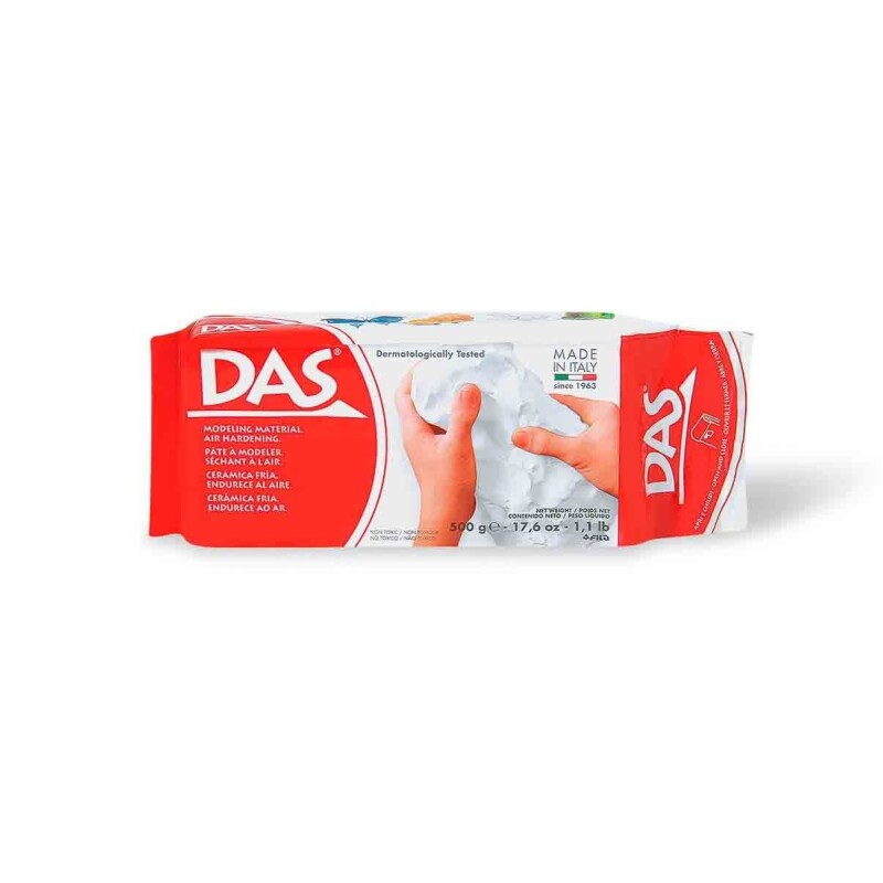 Cerámica Fría DAS Blanca – ½?kg CERAMICA FRIA DAS BLANCA 1/2KG