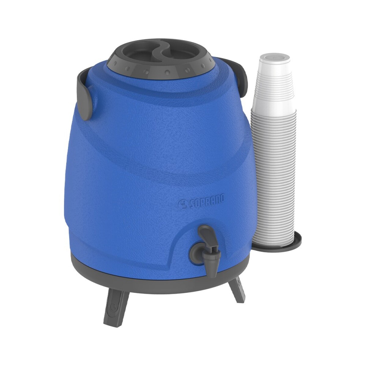 Termo Dispensador Térmico con Canilla para Bebidas 9Litros -Azul 