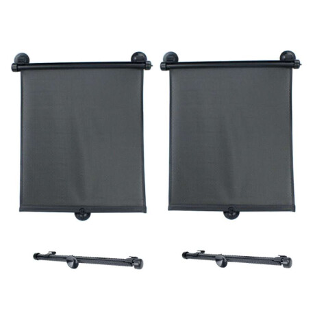 Parasol Enrollable X2 Bebesit Con Ventosa