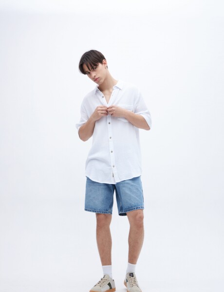 Camisa Albert Off white