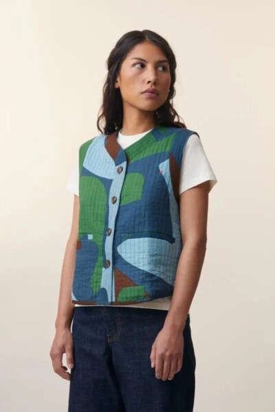 GILET PAULA N742 Estampado