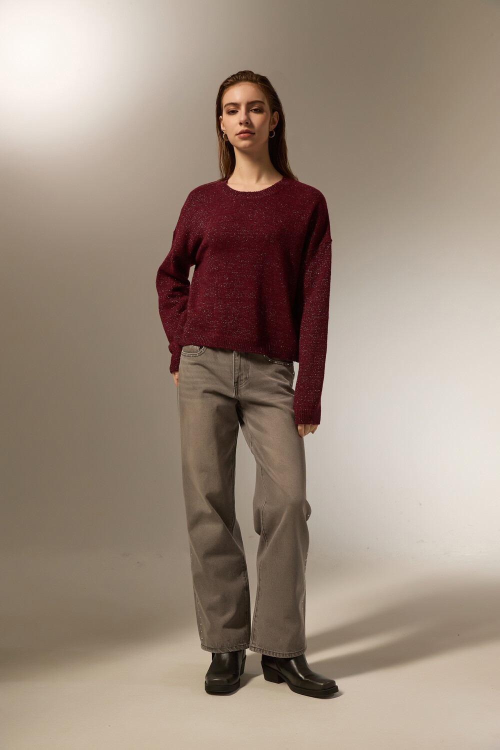 Sweater Vornal Bordeaux Claro