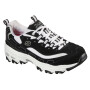 Zapatillas Skechers DLites Biggest Fan Mujer Black/White