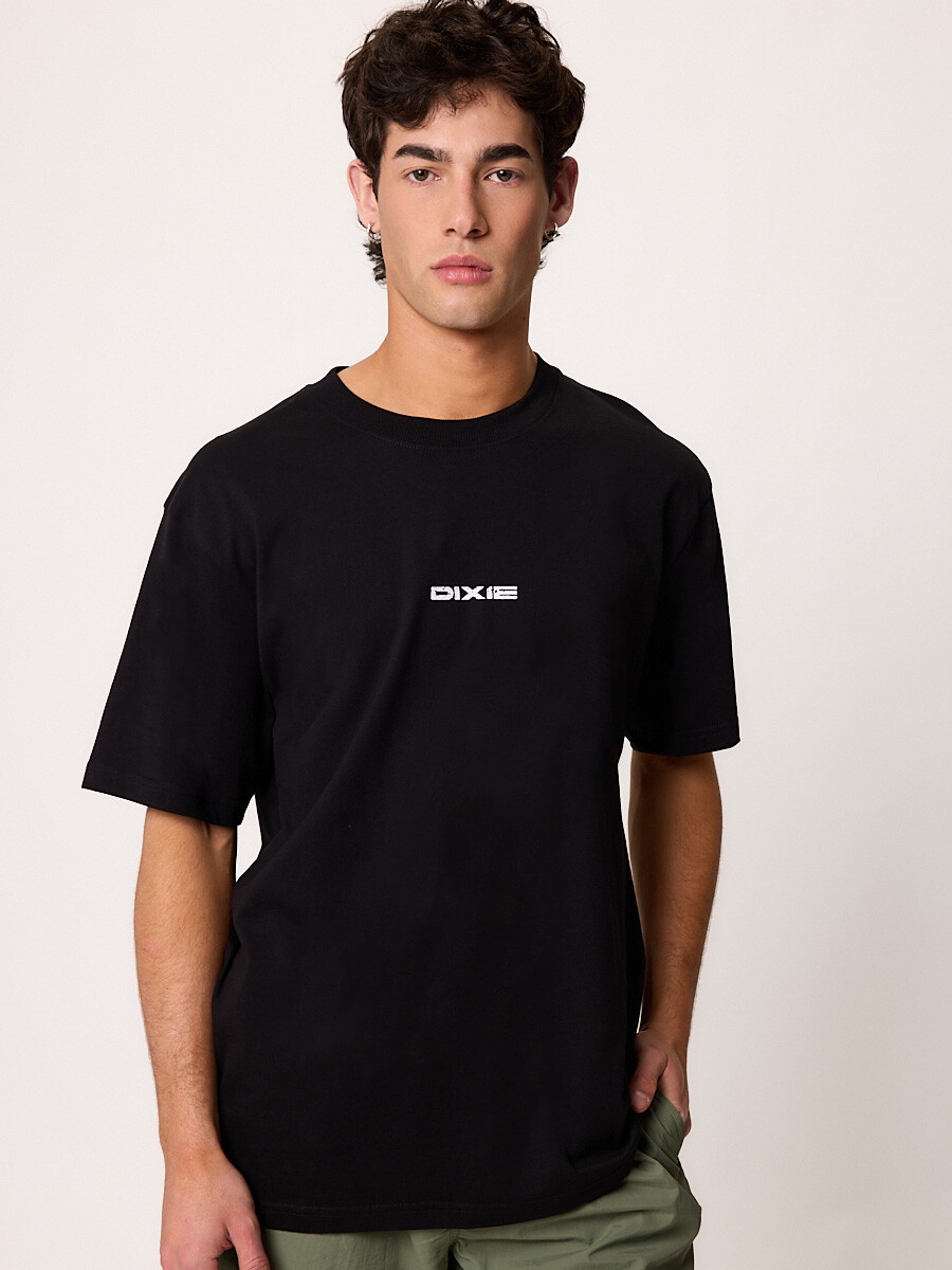 T-SHIRT M/C ODYTE DIXIE Negro