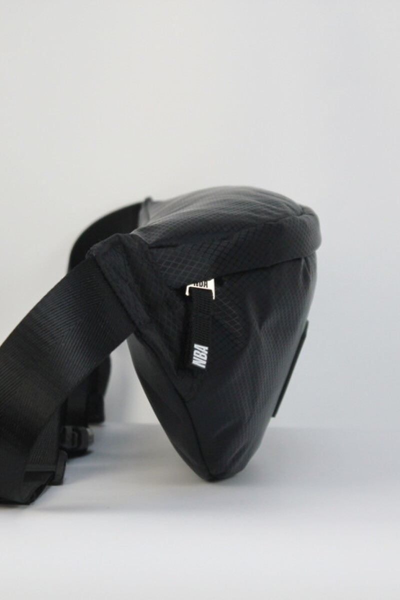 Riñonera nylon doble cierre Nets - NBA Negro