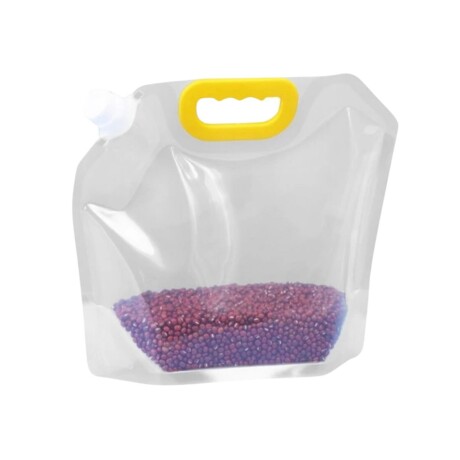 Set de 5 Bolsas Almacenamiento Cocina Baño Con Manija Capacidad 2,5 litros