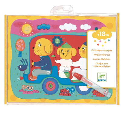 Dibujos Mágicos Para Colorear Escondidos En El Camino Djeco Dibujos Mágicos Para Colorear Escondidos En El Camino Djeco