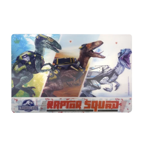 Individual 3D Infantil Plástico Jurassic World 27 x 47 cm U