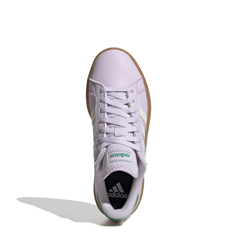 Championes de Mujer Adidas Grand Court Base 2.0 Lila - Blanco - Verde