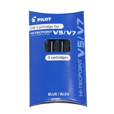REPUESTO DE TINTA PILOT PARA V5 Y V7 COLOR AZUL REPUESTO DE TINTA PILOT PARA V5 Y V7 COLOR AZUL