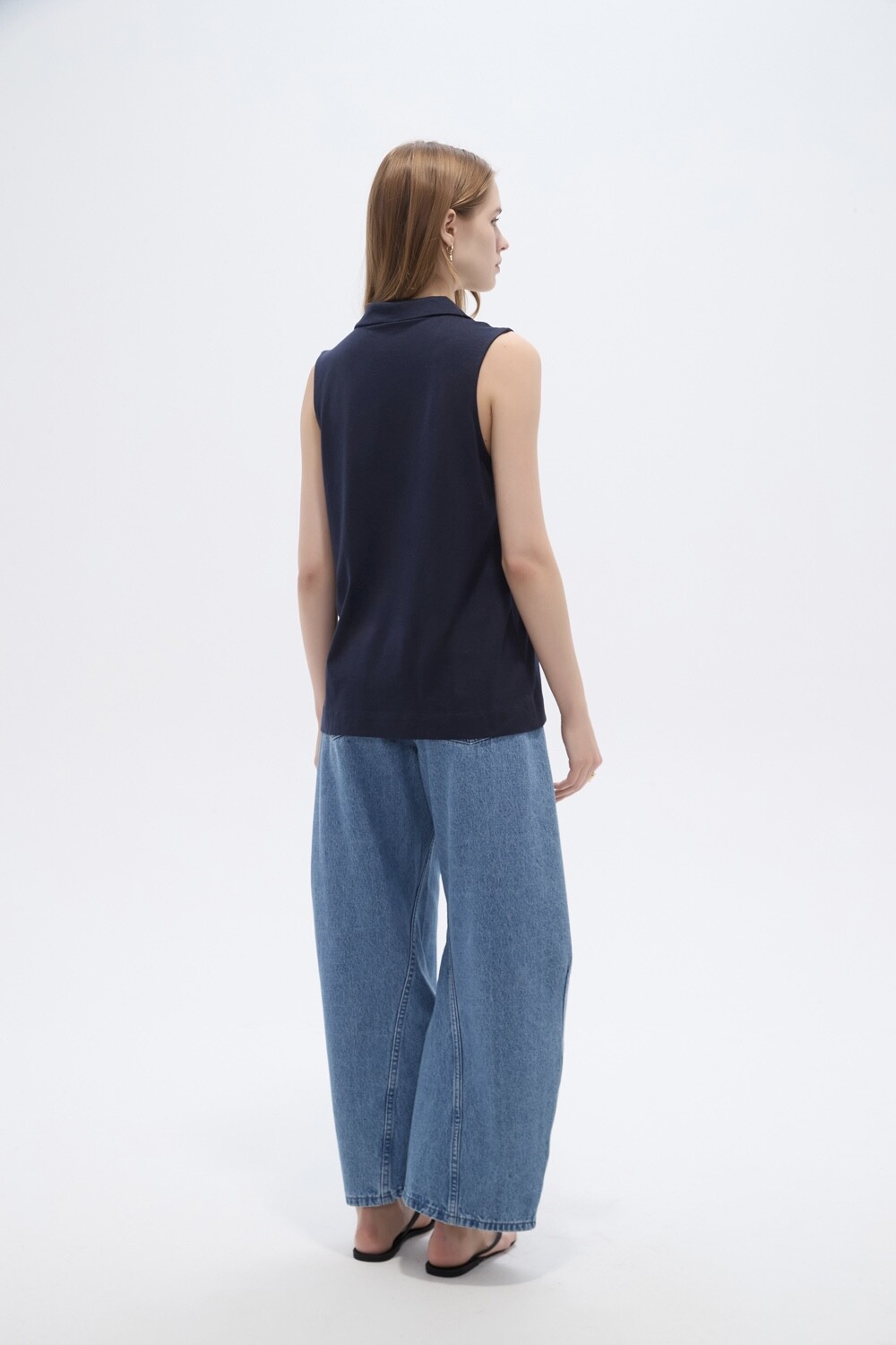 Musculosa Bek Azul Marino
