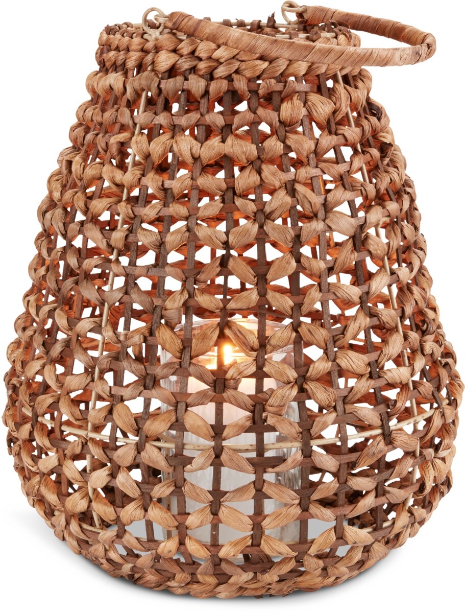 Farol ROVTERNE Ø32xA38cm marrón 