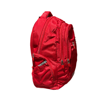 Mochila 17'' con utiles Rojo