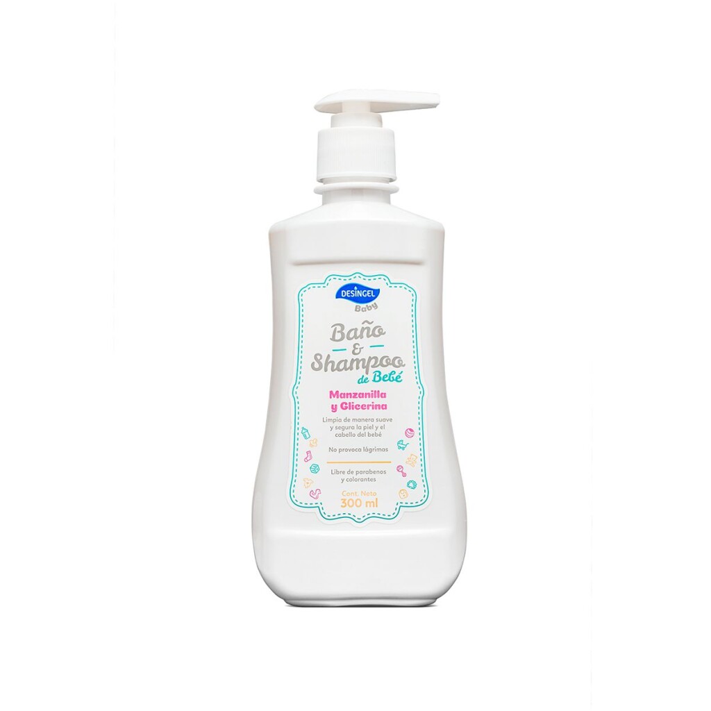 Baño y Shampoo de Bebé Desingel - Cont.300mL
