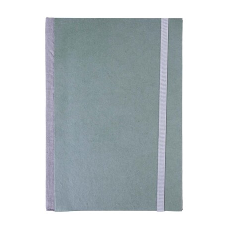 LIBRETA 144 HOJAS PAPEL VERDE LINO