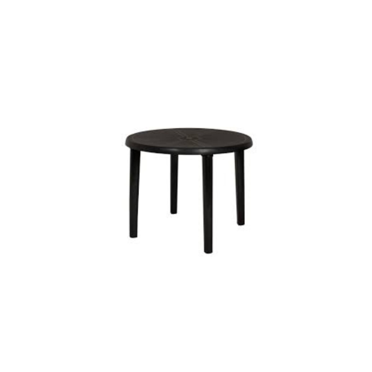 MESA JARDIN MOR REDONDA - NEGRO 