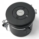 Recipiente Hermetico Ac Inox Para Granos Valv Co2 1.2lt Negro