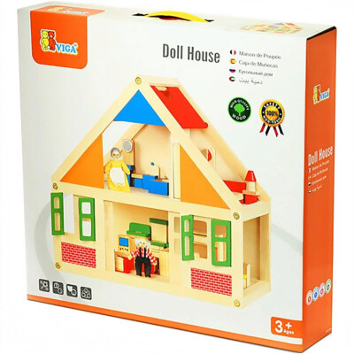 Casa de Muñecas de Madera Viga 2 Pisos Casa de Muñecas de Madera Viga 2 Pisos