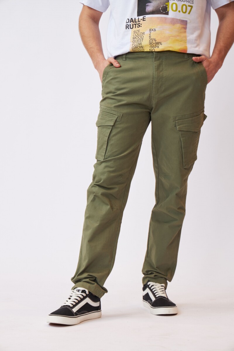 Cargo Gabardina N+ - Militar 