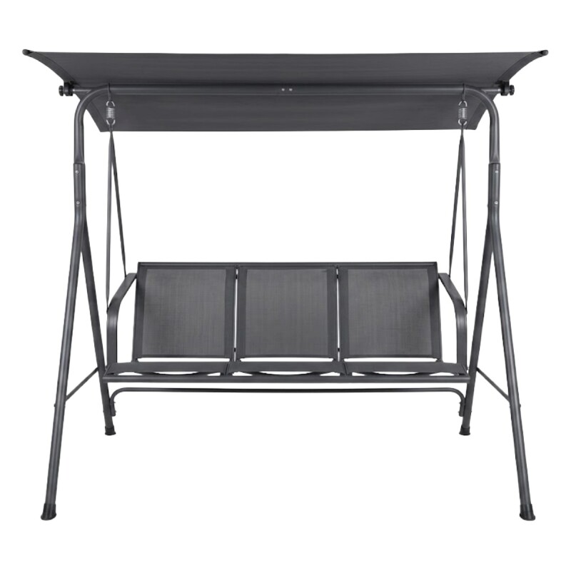 HAMACA GRIS C/TECHO 170X110X150CM Unica